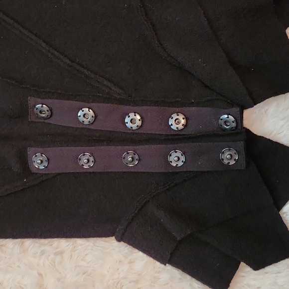 ALL Saints 100% wool Sancia jacket in black - Picture 11 of 13